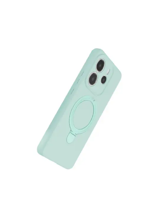Xiaomi Redmi Note 14 4g Regal Magsafe Standlı Kapak - Su Yeşili