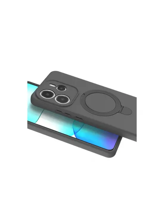 Xiaomi Redmi Note 14 4g Regal Magsafe Standlı Kapak - Titan Gri