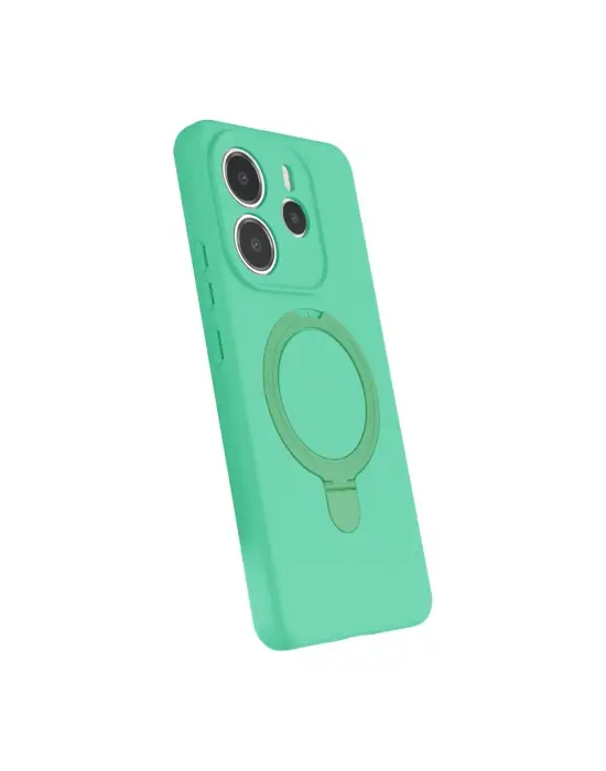 Xiaomi Redmi Note 14 4g Regal Magsafe Standlı Kapak - Yeşil