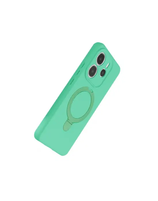 Xiaomi Redmi Note 14 4g Regal Magsafe Standlı Kapak - Yeşil