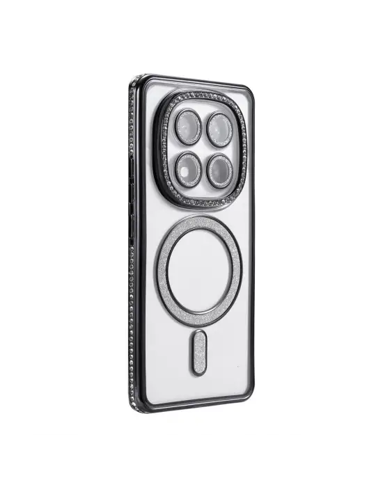 Xiaomi Redmi Note 14 Pro 4g Joke Simli Magneticsafe Kılıf - Siyah
