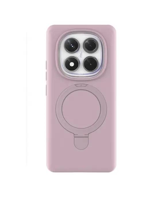 Xiaomi Redmi Note 14 Pro 4g Regal Magsafe Standlı Kapak - Açık Pembe