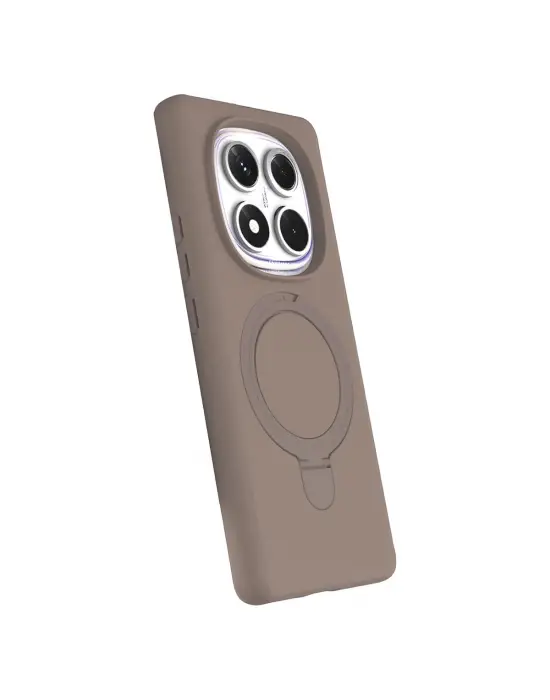Xiaomi Redmi Note 14 Pro 4g Regal Magsafe Standlı Kapak - Çöl Titanyum