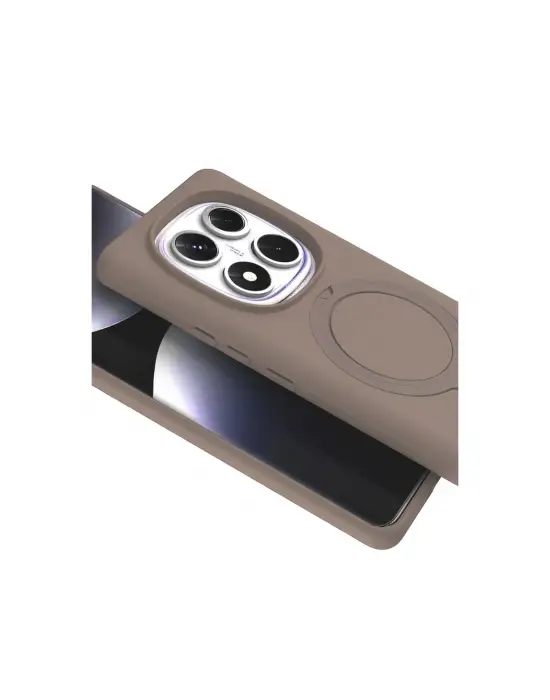 Xiaomi Redmi Note 14 Pro 4g Regal Magsafe Standlı Kapak - Çöl Titanyum