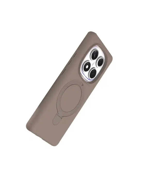 Xiaomi Redmi Note 14 Pro 4g Regal Magsafe Standlı Kapak - Çöl Titanyum