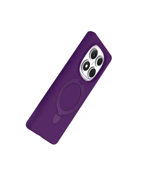 Xiaomi Redmi Note 14 Pro 4g Regal Magsafe Standlı Kapak - Derin Mor