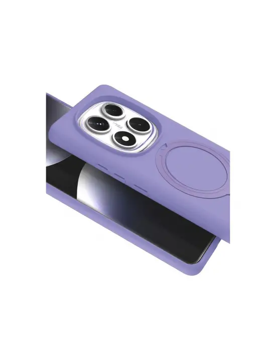 Xiaomi Redmi Note 14 Pro 4g Regal Magsafe Standlı Kapak - Lila