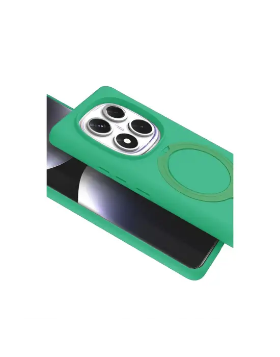 Xiaomi Redmi Note 14 Pro 4g Regal Magsafe Standlı Kapak - Yeşil