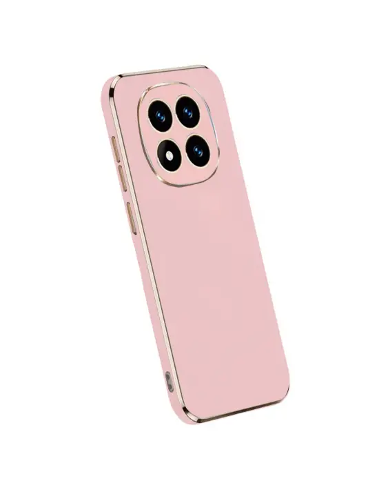 Xiaomi Redmi Note 14 Pro 5g Kılıf Volet Silikon - Pembe