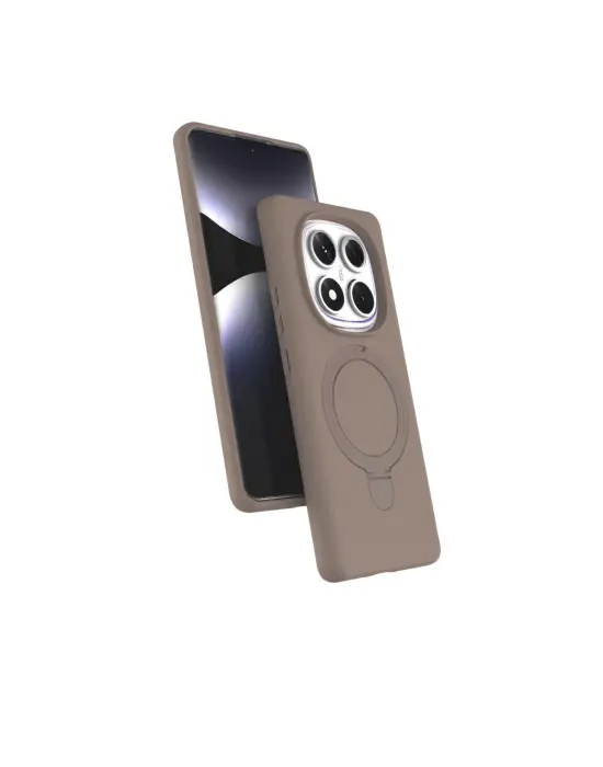 Xiaomi Redmi Note 14 Pro 5g Regal Magsafe Standlı Kapak - Çöl Titanyum