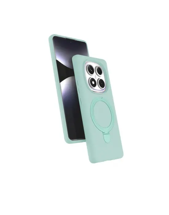 Xiaomi Redmi Note 14 Pro 5g Regal Magsafe Standlı Kapak - Su Yeşili