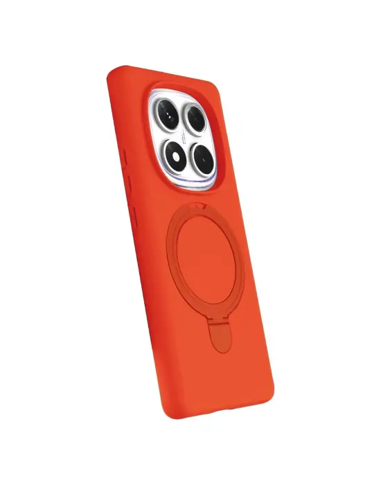 Xiaomi Redmi Note 14 Pro 5g Regal Magsafe Standlı Kapak - Turuncu