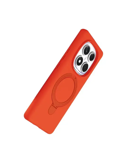 Xiaomi Redmi Note 14 Pro 5g Regal Magsafe Standlı Kapak - Turuncu