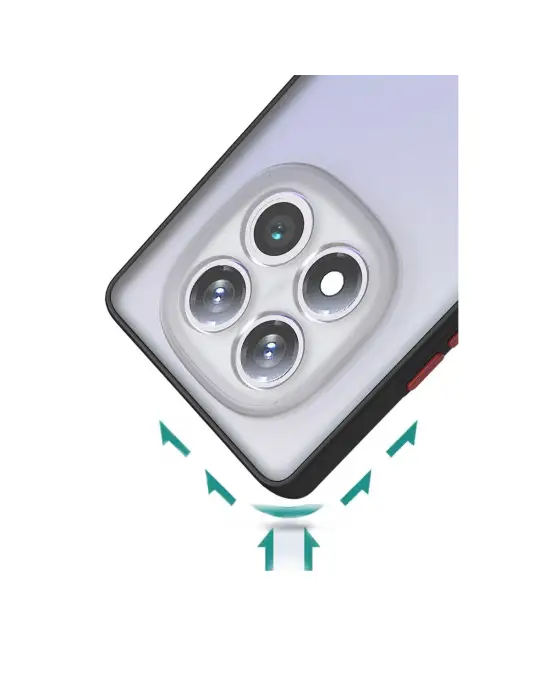 Xiaomi Redmi Note 14 Pro Plus Kılıf Montreal Silikon Kapak - Siyah