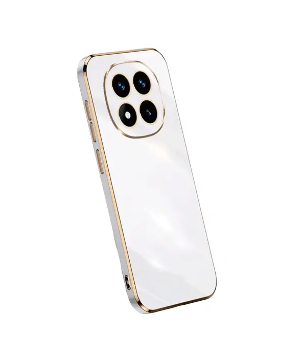 Xiaomi Redmi Note 14 Pro Plus Kılıf Volet Silikon - Beyaz
