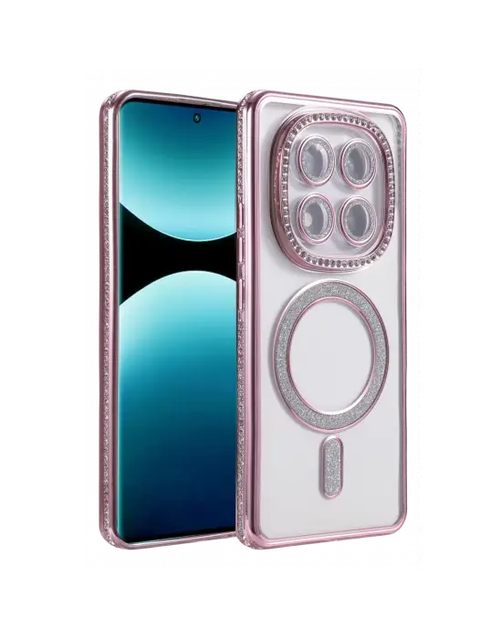 Xiaomi Redmi Note 15 Pro 5g Joke Simli Magneticsafe Kılıf - Pembe