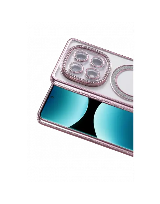 Xiaomi Redmi Note 15 Pro Plus 5g Joke Simli Magneticsafe Kılıf - Pembe
