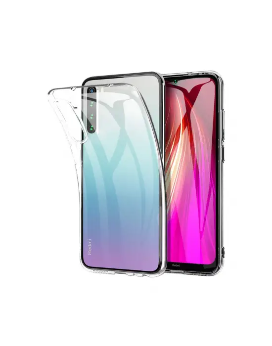 Xiaomi Redmi Note 8 Kılıf Lüx Şeffaf Silikon