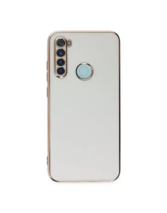 Xiaomi Redmi Note 8 Kılıf Volet Silikon - Beyaz