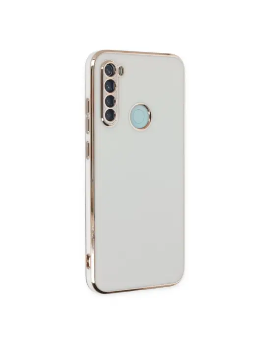 Xiaomi Redmi Note 8 Kılıf Volet Silikon - Beyaz