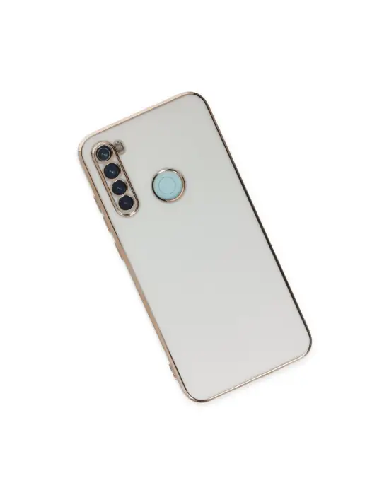 Xiaomi Redmi Note 8 Kılıf Volet Silikon - Beyaz