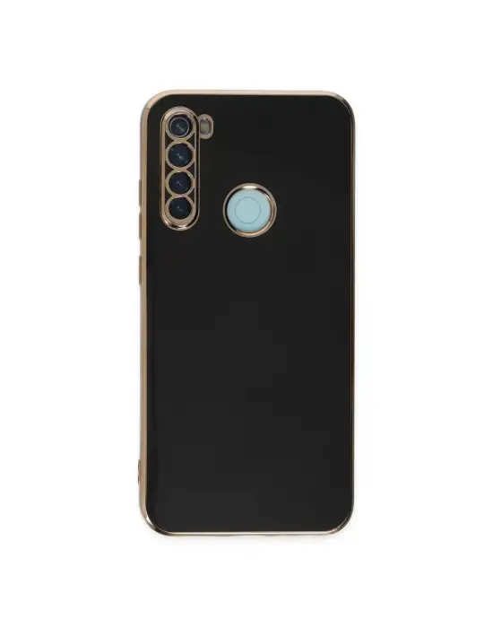 Xiaomi Redmi Note 8 Kılıf Volet Silikon - Siyah