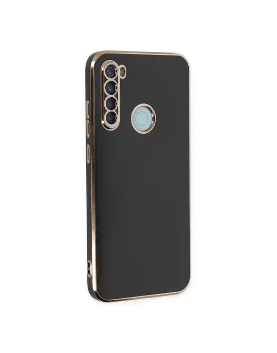 Xiaomi Redmi Note 8 Kılıf Volet Silikon - Siyah