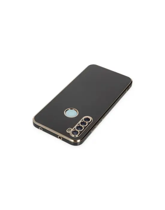 Xiaomi Redmi Note 8 Kılıf Volet Silikon - Siyah