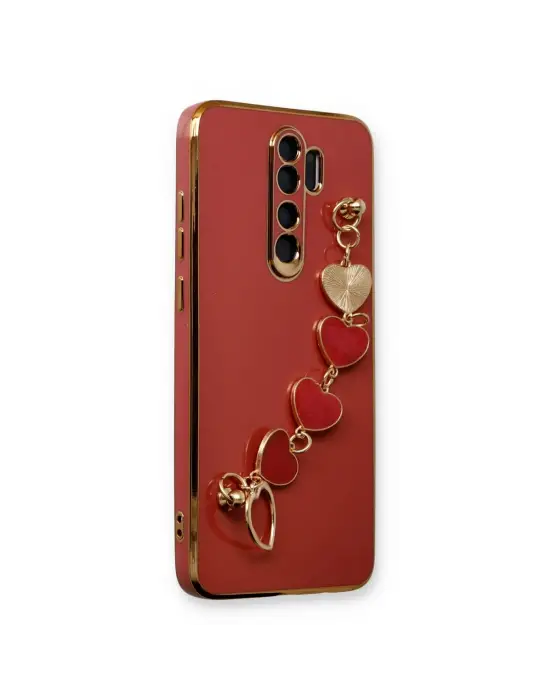 Xiaomi Redmi Note 8 Pro Kılıf Esila Silikon - Kırmızı
