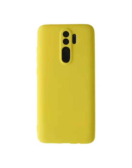 Xiaomi Redmi Note 8 Pro Kılıf First Silikon - Sarı