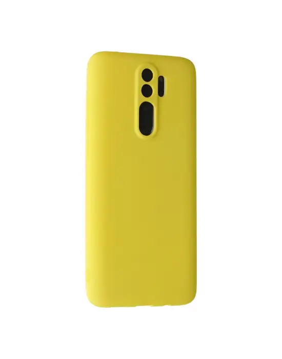 Xiaomi Redmi Note 8 Pro Kılıf First Silikon - Sarı