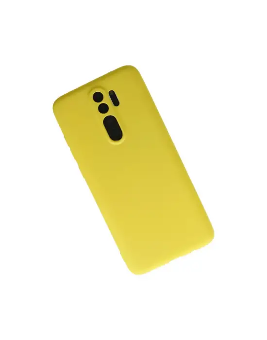 Xiaomi Redmi Note 8 Pro Kılıf First Silikon - Sarı
