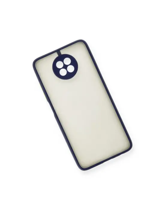Xiaomi Redmi Note 9 5g Kılıf Montreal Silikon Kapak - Lacivert
