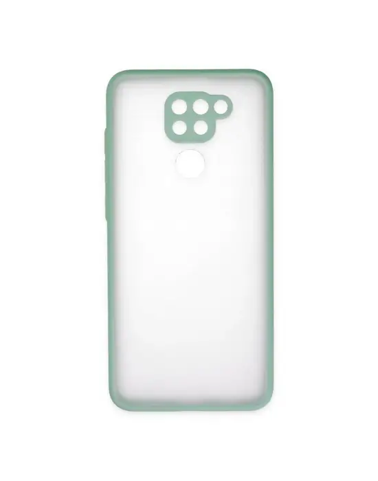 Xiaomi Redmi Note 9 Kılıf Montreal Silikon Kapak - Turkuaz