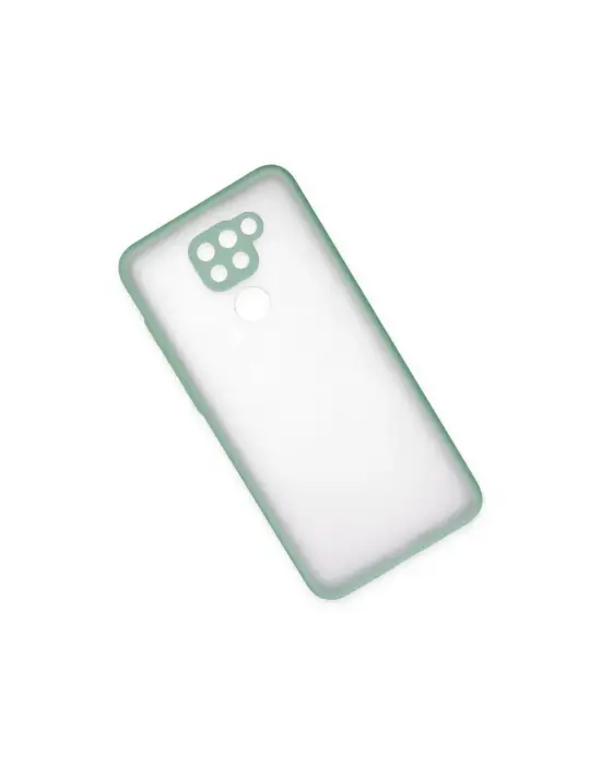 Xiaomi Redmi Note 9 Kılıf Montreal Silikon Kapak - Turkuaz