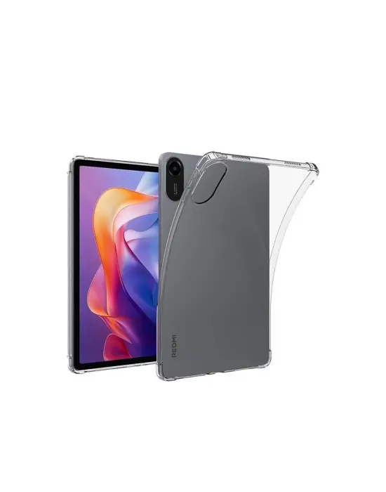 Xiaomi Redmi Pad 2 Kılıf Anti Shock Tablet Silikon - Şeffaf