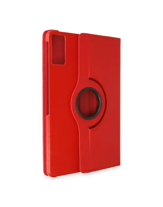 Xiaomi Redmi Pad Kılıf 360 Tablet Deri Kılıf - Kırmızı