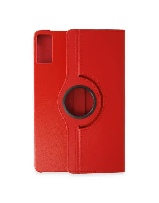 Xiaomi Redmi Pad Kılıf 360 Tablet Deri Kılıf - Kırmızı