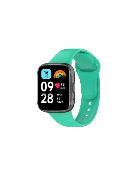 Xiaomi Redmi Watch 3 Active Klasik Kordon (saat Değildir) - Turkuaz