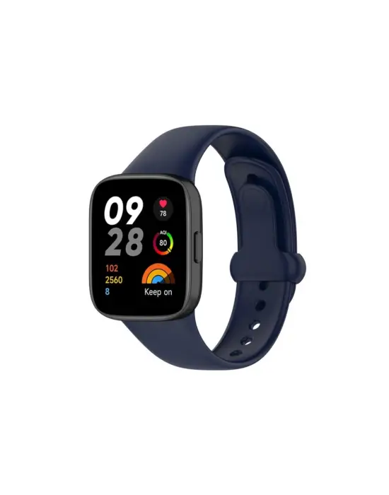 Xiaomi Redmi Watch 3 Origin Silikon Kordon (saat Değildir) - Lacivert