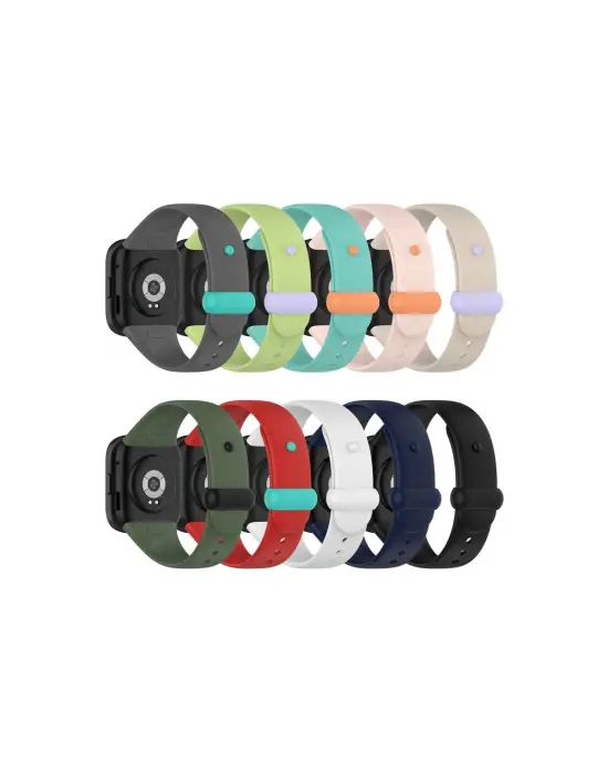 Xiaomi Redmi Watch 3 Origin Silikon Kordon (saat Değildir) - Pudra