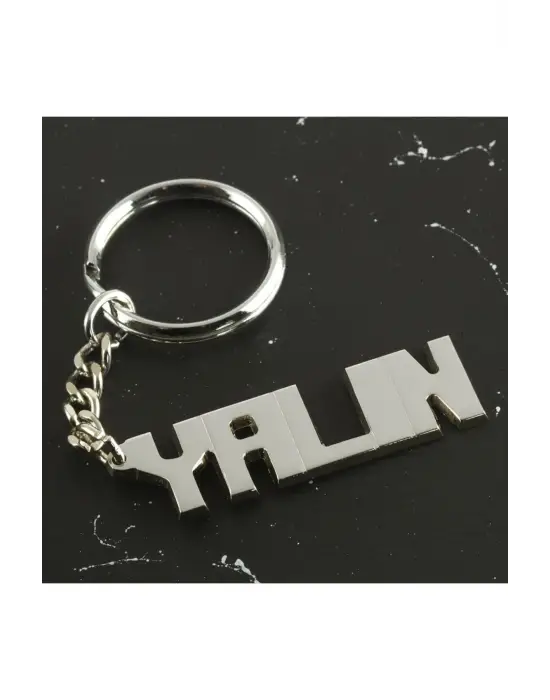 Yalın İsimli Anahtarlık