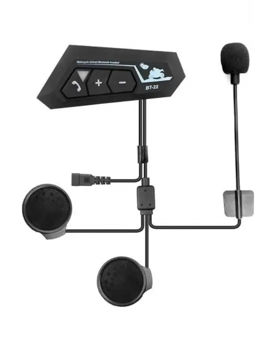 Yeni Nesil Dinleme Ve Konuşma Özellikli Intercom Kask Kulaklığı 5.0 Bluetooth