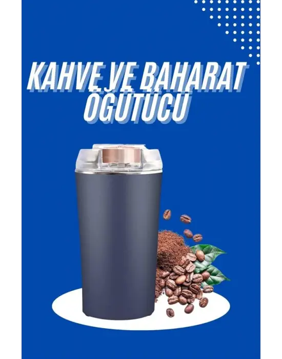 Yeni Nesil Kahve Ve Baharat Öğütücü Paslanmaz Çelik Kahve Değirmeni