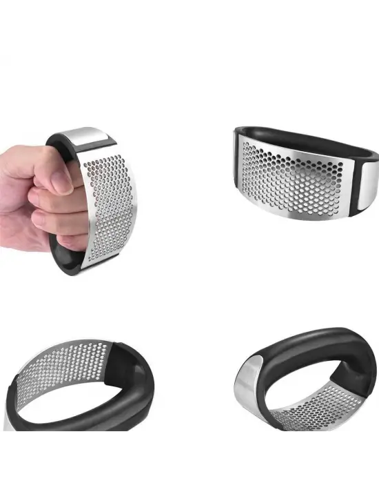 Yeni Sarımsak Ezici Paslanmaz Çelik Garlic Press
