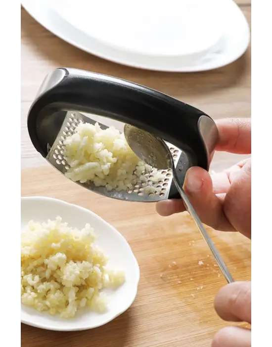 Yeni Sarımsak Ezici Paslanmaz Çelik Garlic Press