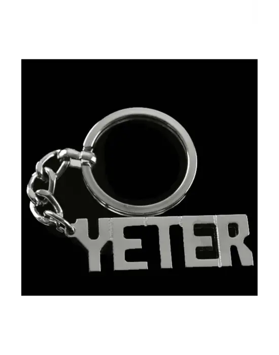 Yeter İsimli Anahtarlık