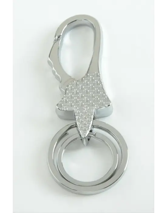 Yıldız Kancalı Metal Anahtarlık