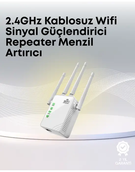 Yüksek Hızlı Parazit Önleyici Wifi Repeater Router