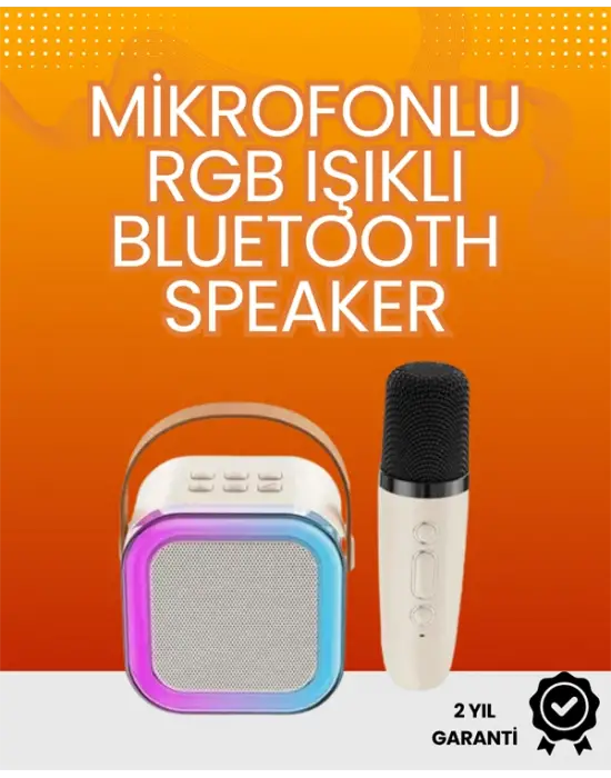 Yüksek Performanslı Kablosuz Karaoke Hoparlör